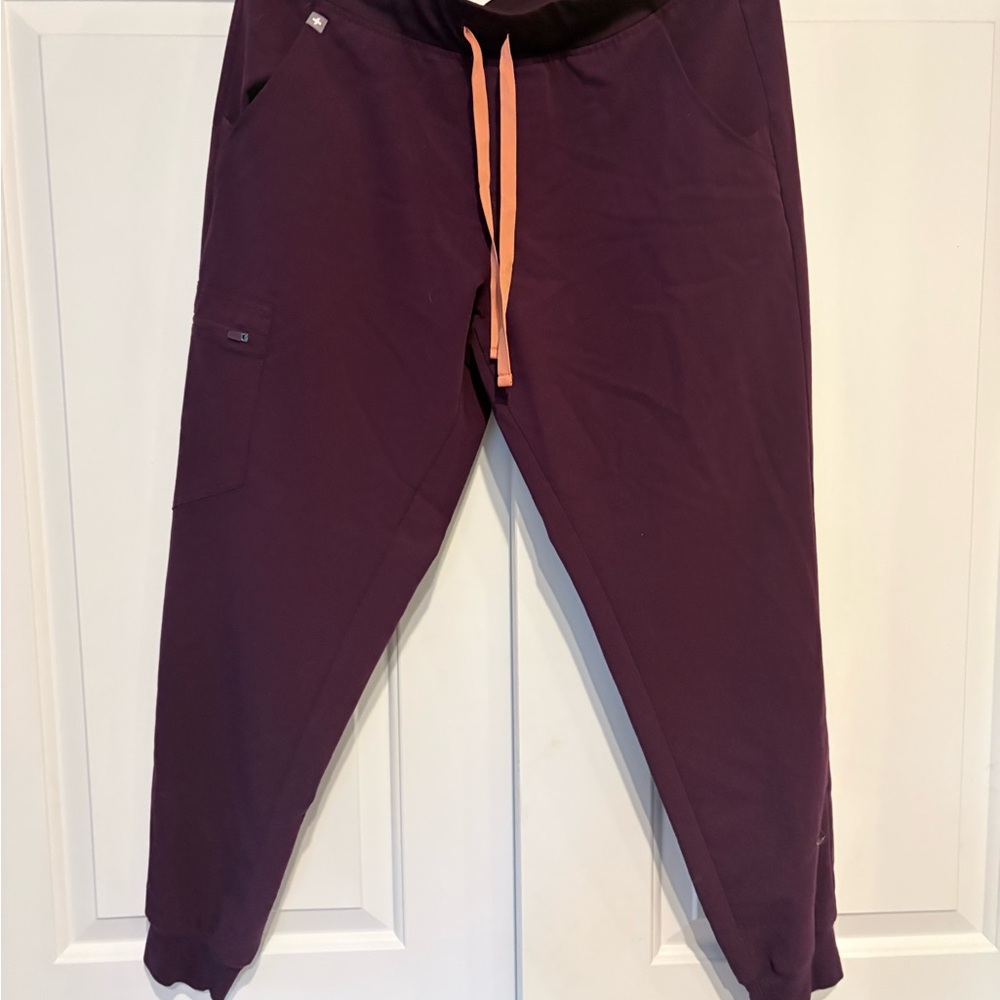 Figs Large Deep Purple Joggers